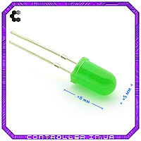 Світлодіод зелений 5мм