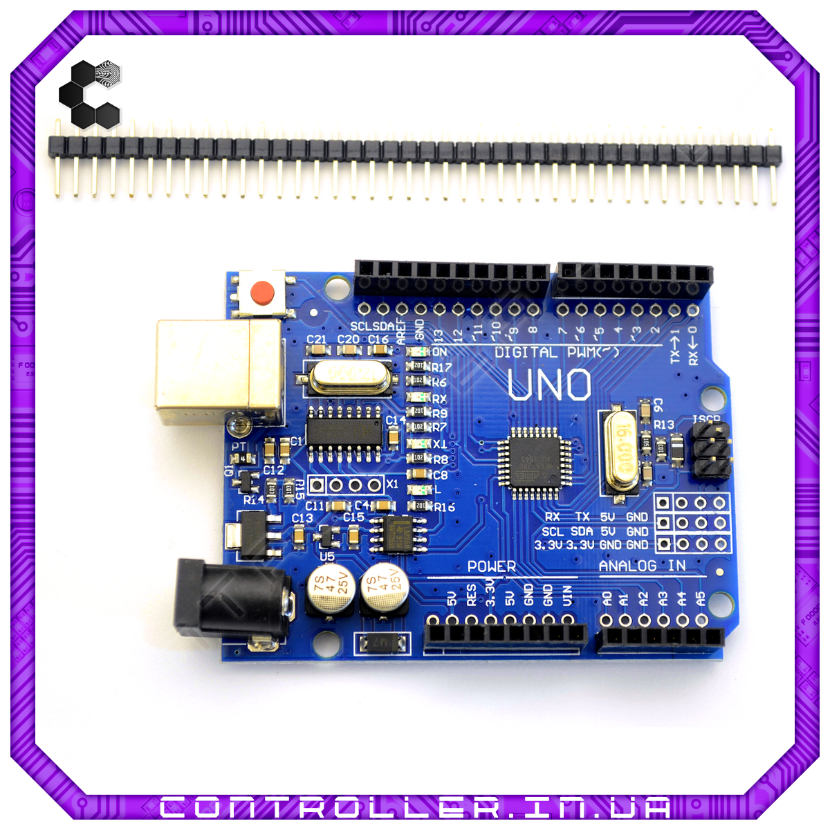 Мікроконтролер Arduino UNO R3