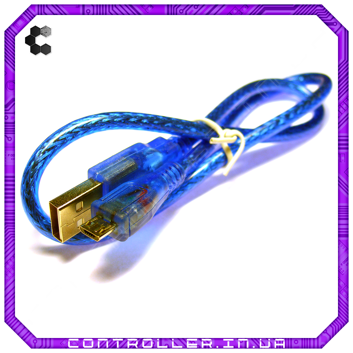 Кабель USB типу A - micro USB (50 см)