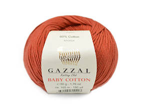 Gazzal Cotton Baby, Теракот №3453