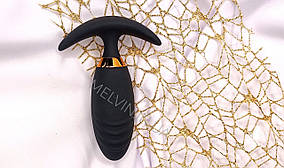 Анальний вібратор чорний контроль застосунком