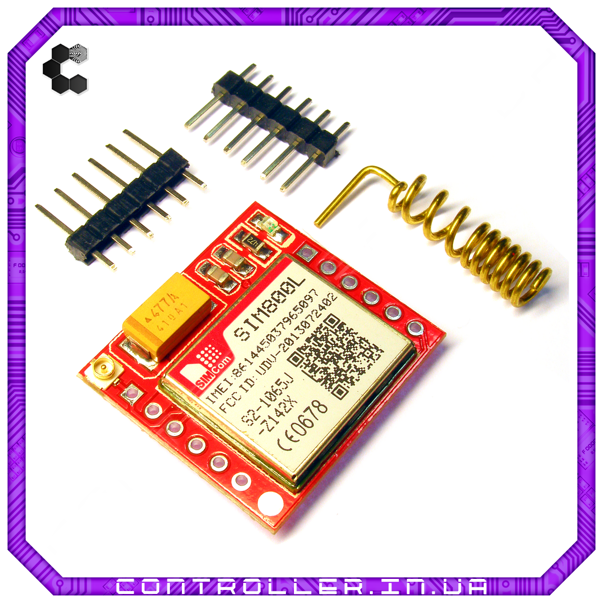Модуль GSM/GPRS SIM800L, фото 1