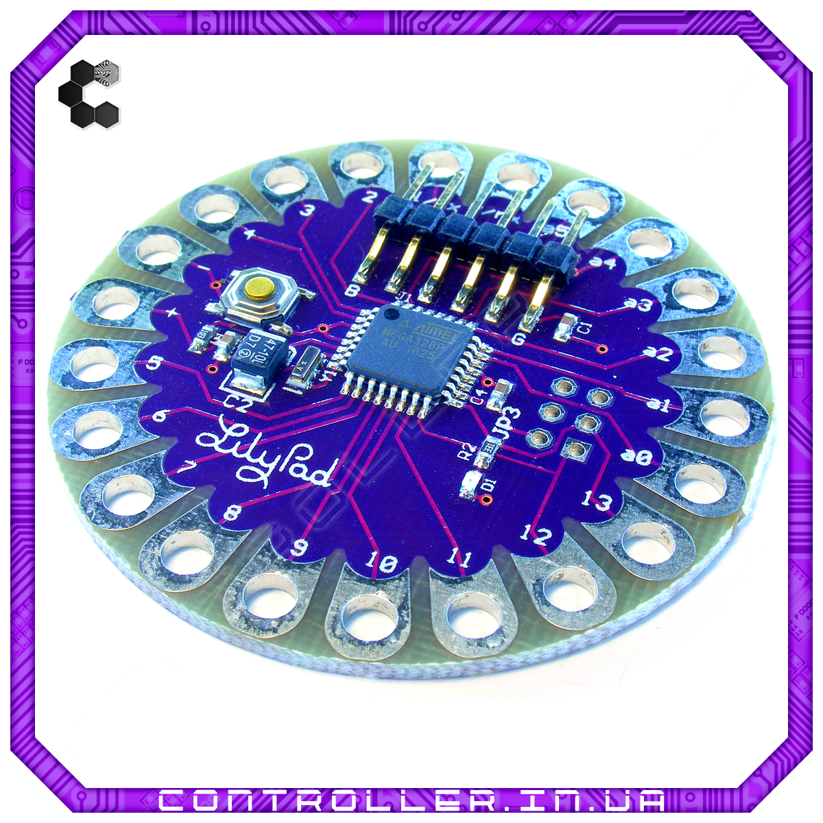 Мікроконтролер Arduino LilyPad ATMega328P