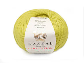 Gazzal Cotton Baby, Оливка №3457
