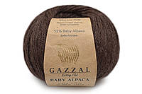 Gazzal Baby Alpaca, Шоколад №46004