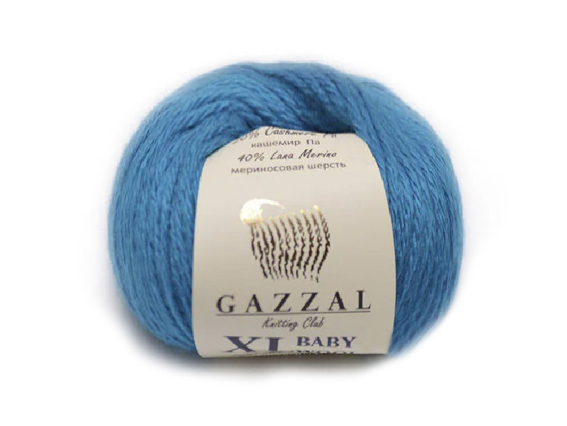 Gazzal Baby Wool XL, Електрик №822