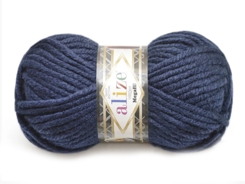 Купить Alize Megafil Super Lana, Темно-синий №58, цена 69.99 ₴ — Prom ...
