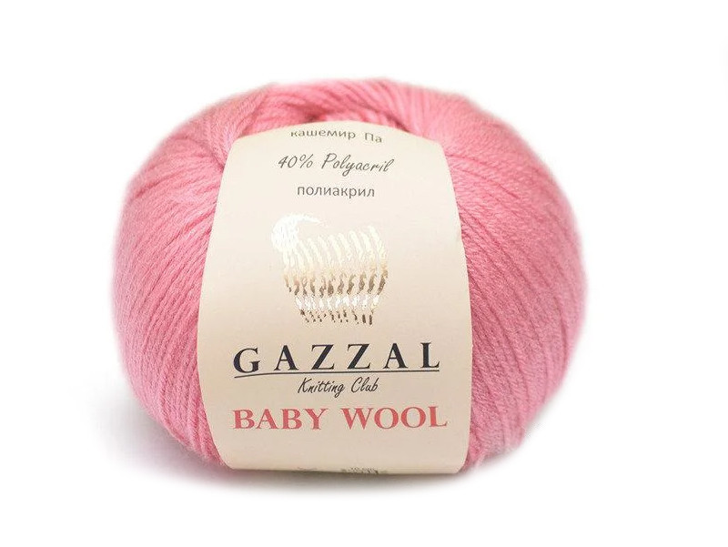 Gazzal Baby Wool, Персик №828