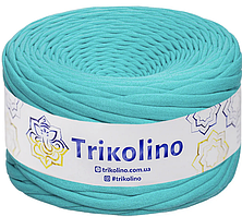 Трикотажна пряжа Trikolino (7-9мм) - бірюзовий