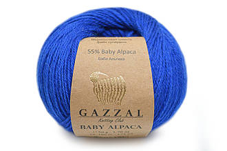 Gazzal Baby Alpaca, Синій №46010