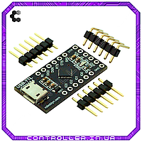 Конвертер CH340G USB-UART USB-TTL RobotDyn Micro USB