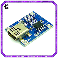 Контролер заряду Li-Ion акумуляторів TP4056 mini USB