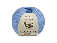 Gazzal Baby Cotton-25, Голубой №3423
