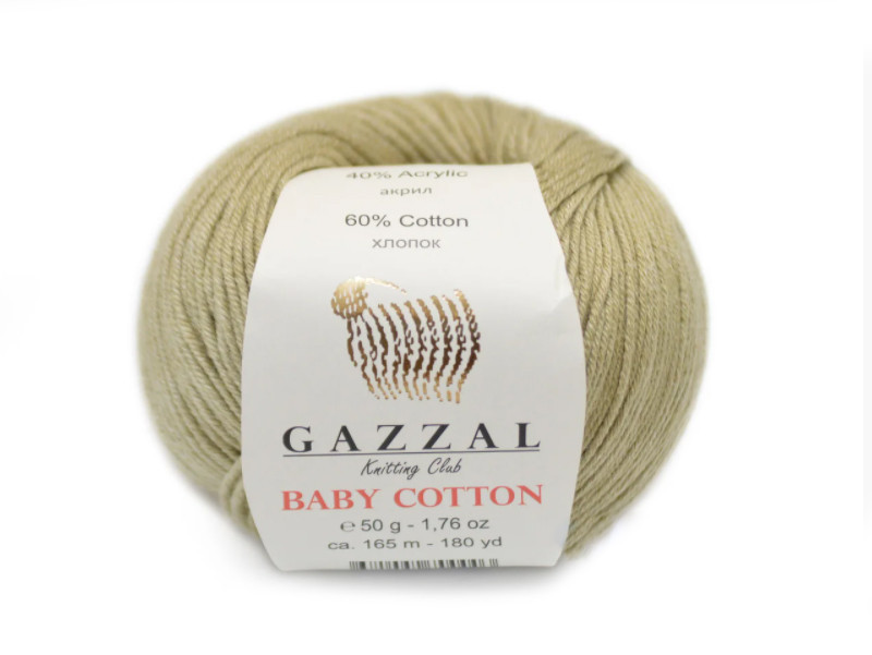 Gazzal Cotton Baby, Беж №3464
