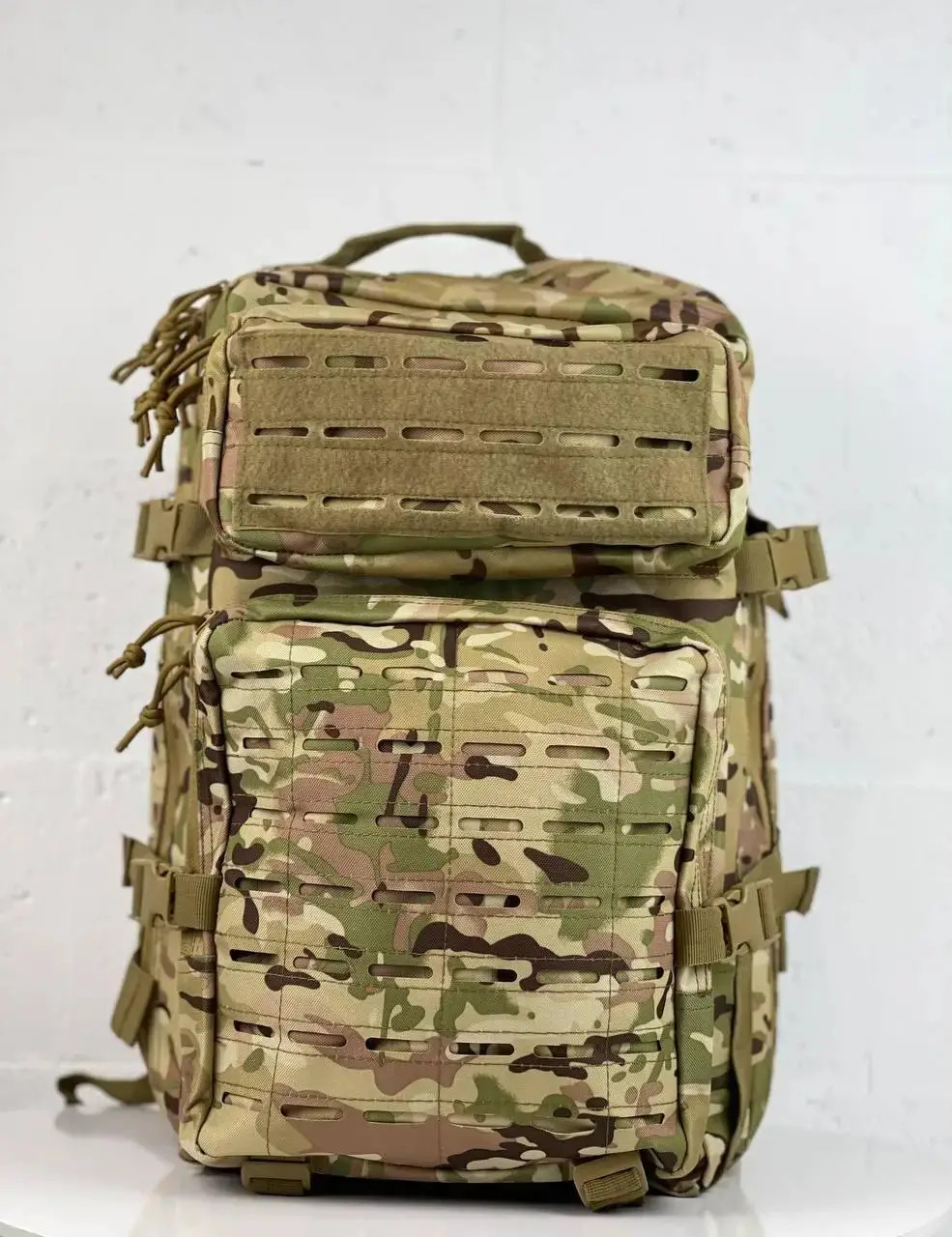Рюкзак штурмовий тактичний Ultimatum Мультикам RT-1512, міцний військовий похідний рюкзак на 50 л