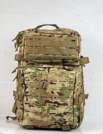 Рюкзак штурмовий тактичний Ultimatum Мультикам RT-1512, міцний військовий похідний рюкзак на 50 л, фото 2