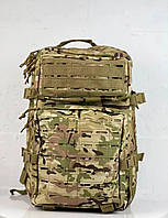 Рюкзак штурмовой тактический Ultimatum Мультикам RT-1512, крепкий военный походный рюкзак на 50 л