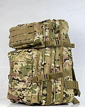 Рюкзак штурмовий тактичний Ultimatum Мультикам RT-1512, міцний військовий похідний рюкзак на 50 л, фото 3