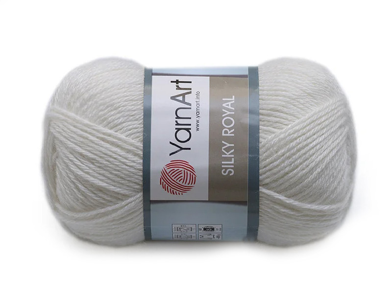 YarnArt Silky Royal, Білий №447
