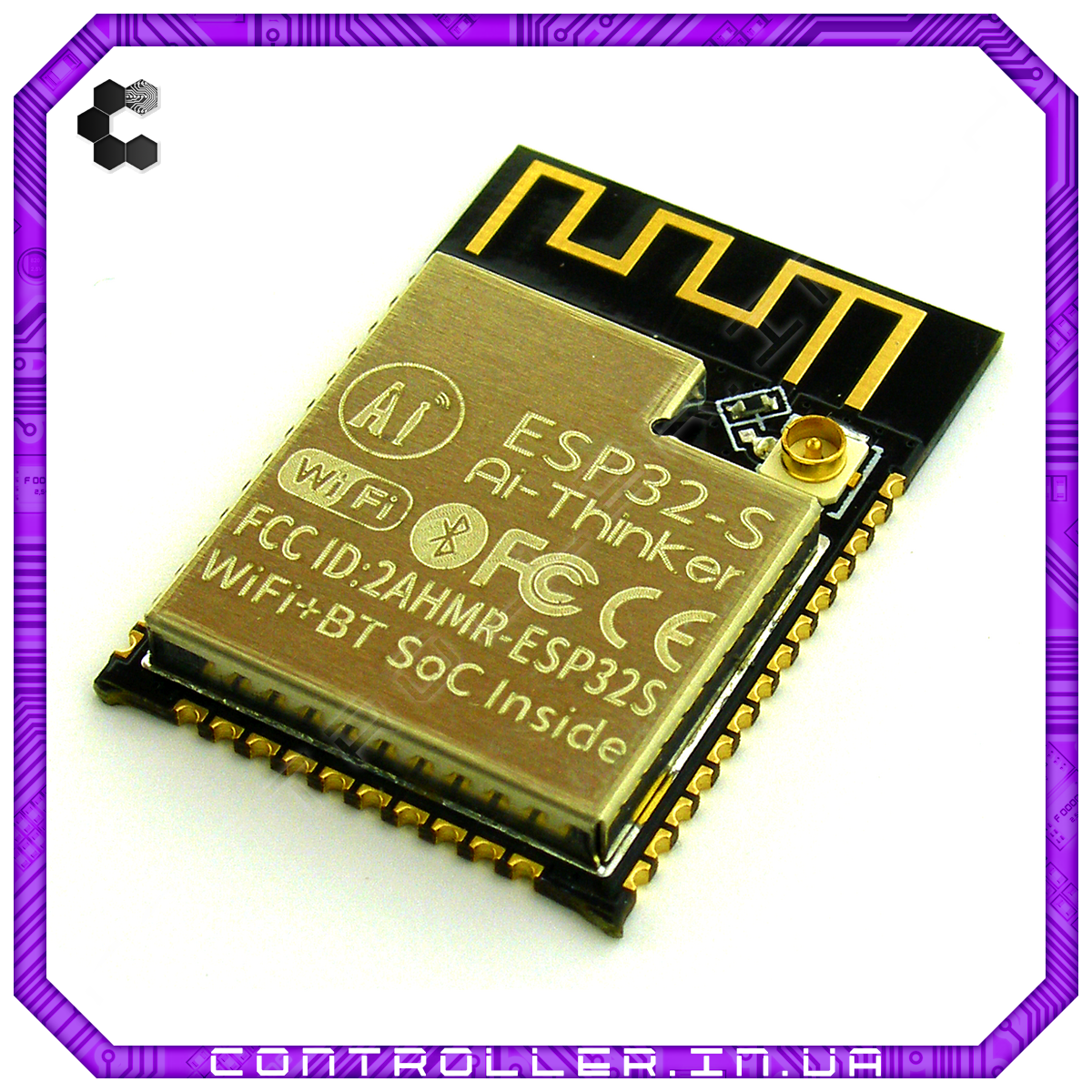 Модуль ESP32-S ESP-WROOM-32 4Мб Wi-Fi Bluetooth