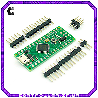 Мікроконтролер Arduino Nano 3.0 ATMega328 CH340 microUSB