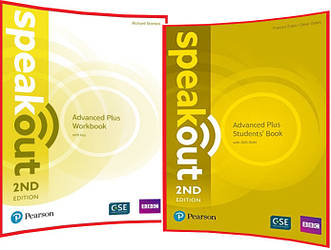 Speakout Advanced Plus. Student's+Workbook. Комплект книг з англійської мови. Підручник+Зошит. Pearson