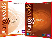 Speakout Advanced. Student's+Workbook. Комплект книг з англійської мови. Підручник+Зошит. Pearson