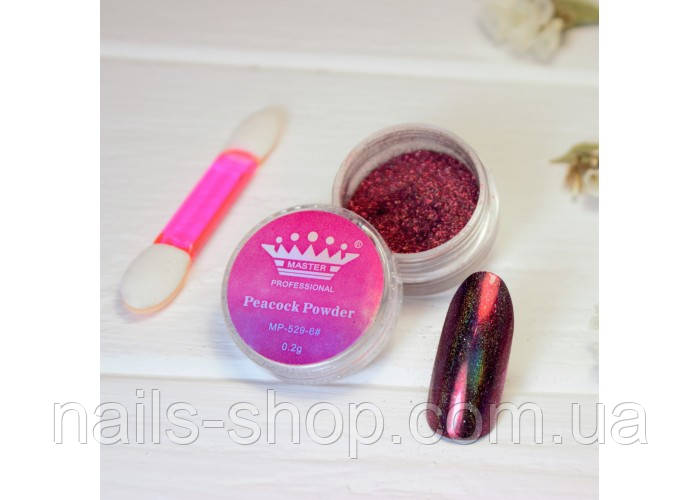 Втирка "Перо павича" Master Peacock Powder №6