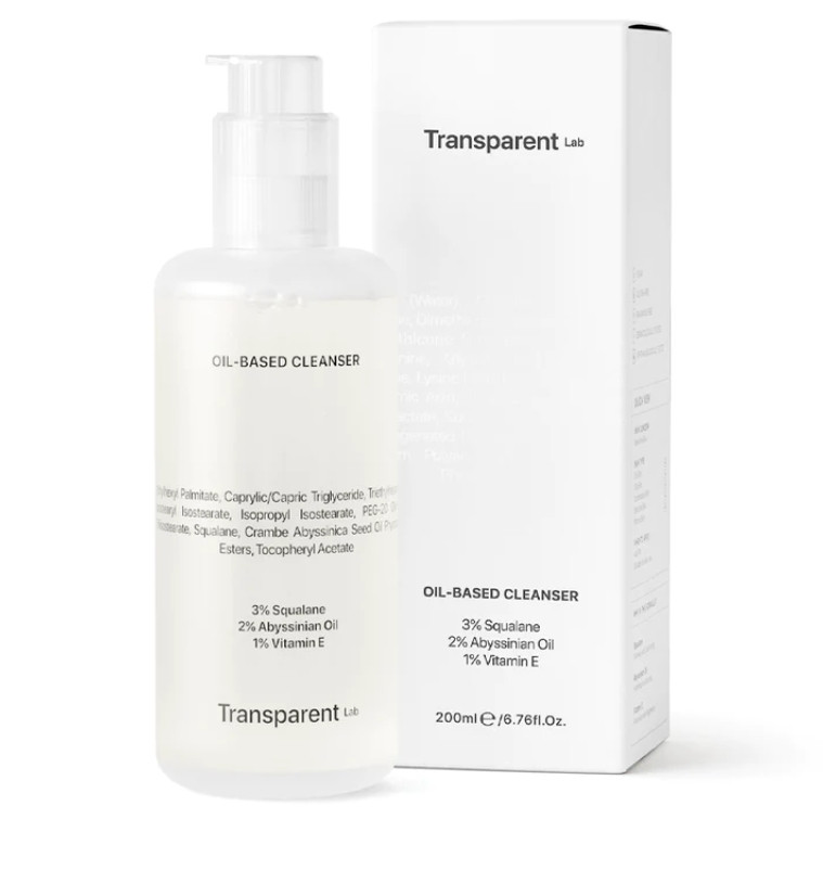 Transparent Lab Oil-Based Cleanser 200 ml - Гідрофільна олія для очищення шкіри та видалення макіяжу