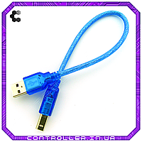Кабель USB type A - USB type B 30 см