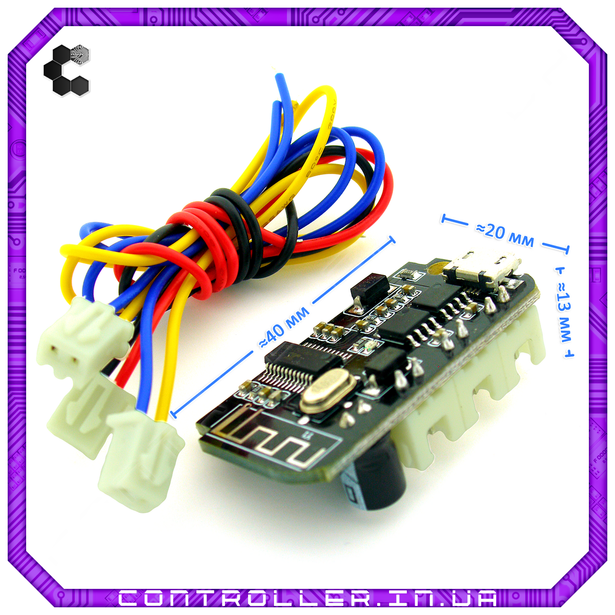Модуль Bluetooth 5.0 стерео аудіо VHM-315, фото 1