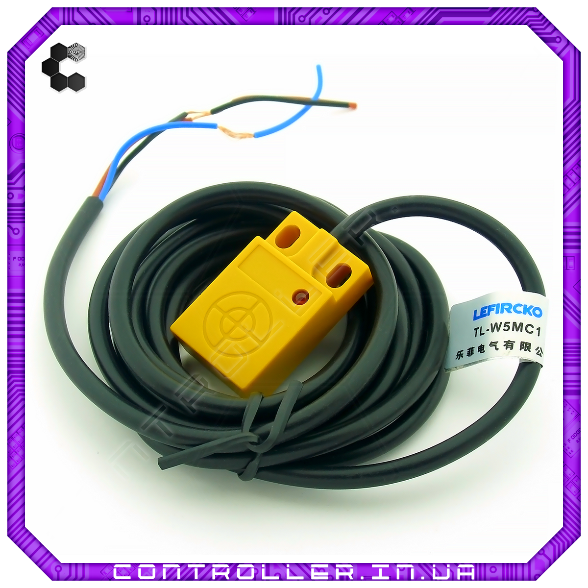 Купить Датчик приближения индуктивный TL-W5MC1 NPN