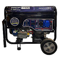 Генератор бензиновый 8 кВт с электростартером (100% медь) PROFI-TEC PE-8000GE Медаппаратура