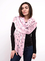 Тонкий шарф Fashion Вивьен из вискозы 180*80 см рожевый