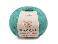 Gazzal Cotton Baby, Бірюзовий №3426