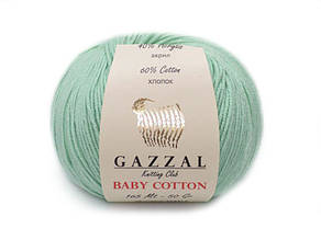 Gazzal Cotton Baby, Водяна зелень №3425