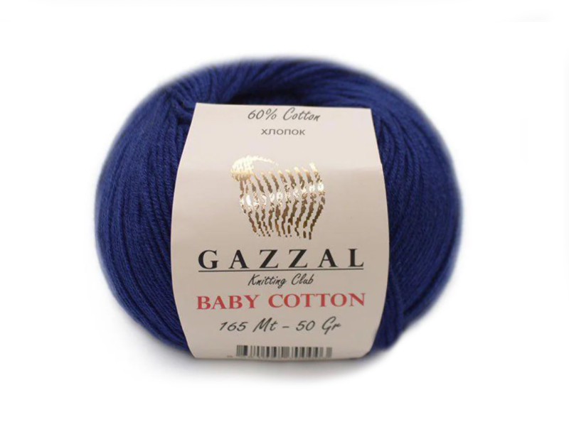 Gazzal Cotton Baby, Ультрамарин №3421