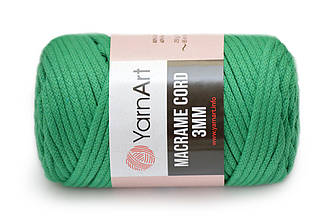 YarnArt Macrame Cord 3 мм, Зелений №759