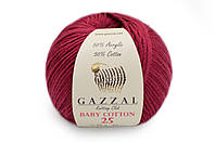 Gazzal Baby Cotton-25, Вишня №3442