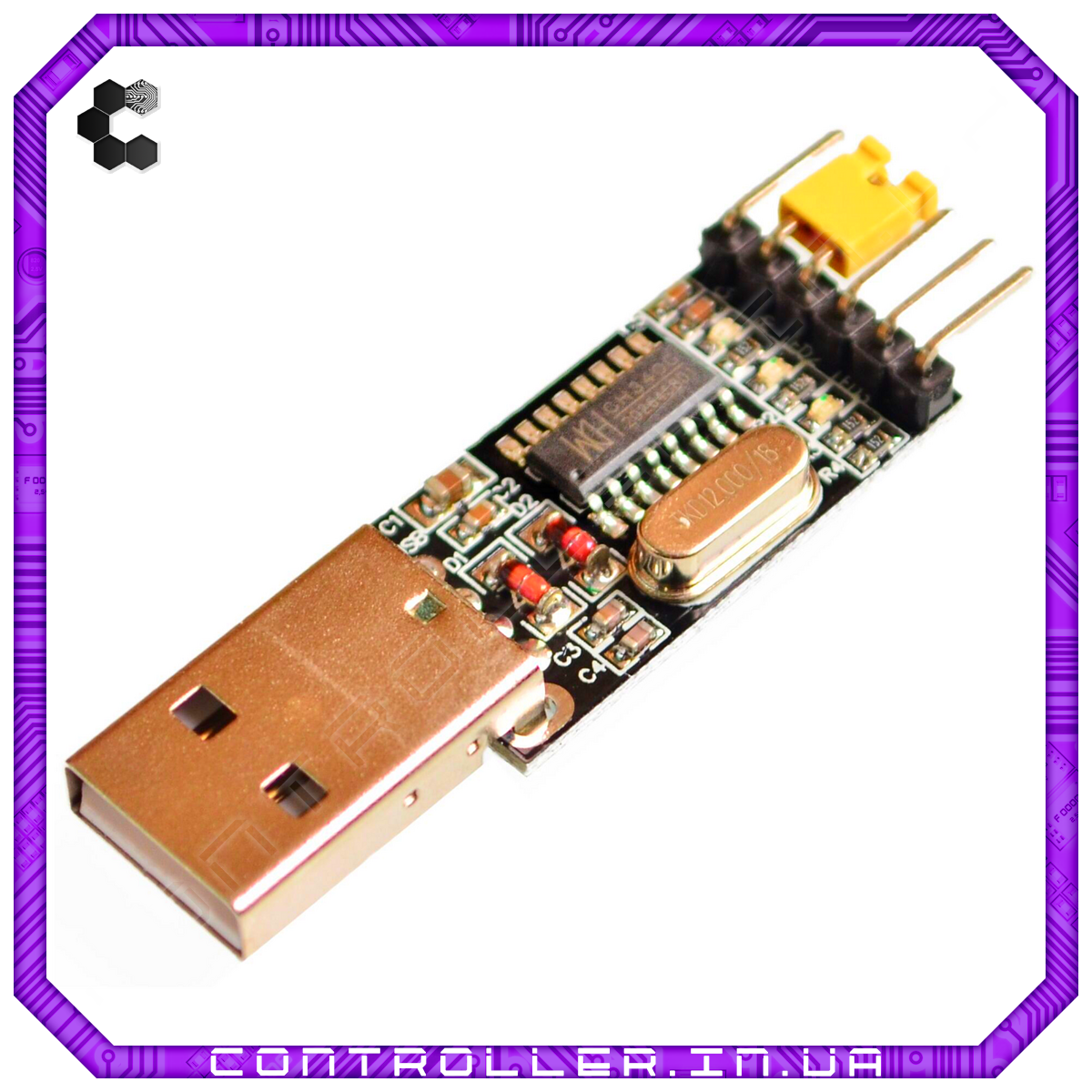 Конвертер CH340G USB-UART USB-TTL