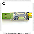 Конвертер CH340G USB-UART USB-TTL, фото 2