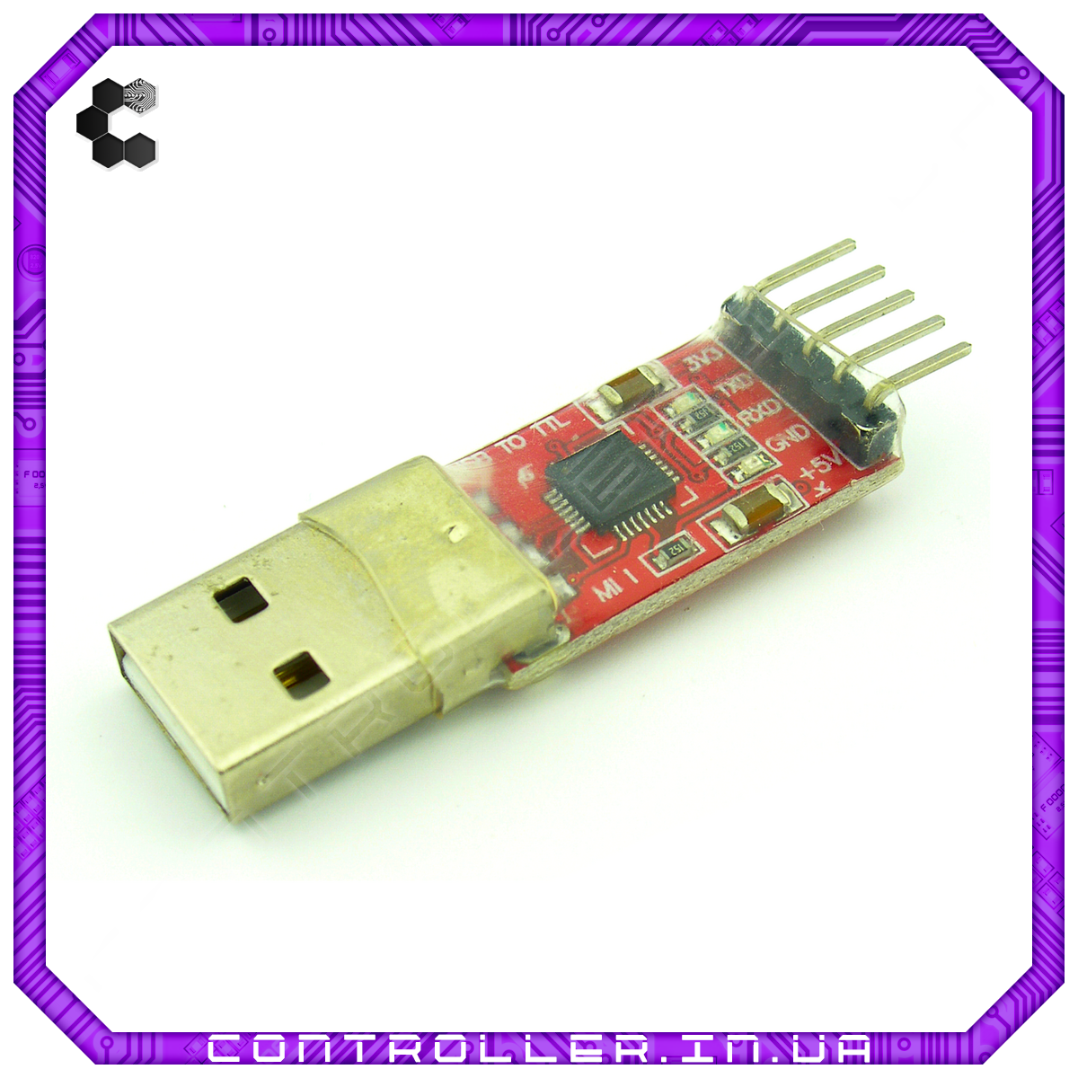 Конвертер CP2102 USB-UART USB-TTL