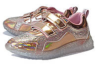 Кроссовки весенние осенние обувь для девочки 4672 пудровые WeeStep Вистеп 34,36