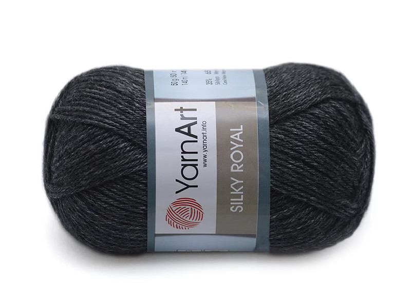 YarnArt Silky Royal, Чорний №435