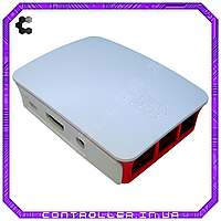 Корпус для Raspberry PI 512Mb B+, Pi 2, Pi 3 Бело-красный
