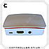 Корпус для Raspberry PI 512Mb B, Pi 2, Pi 3 Біло-червоний, фото 4