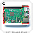 Корпус для Raspberry PI 512Mb B, Pi 2, Pi 3 Біло-червоний, фото 8
