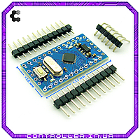 Микроконтроллер Arduino Pro Mini ATMega328 3.3V