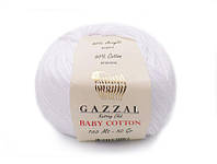 Gazzal Baby Cotton, Белый №3432