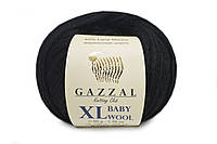 Gazzal XL Baby Wool, Черный №803